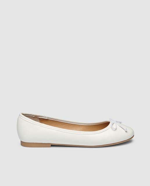 ballerines femme blanches