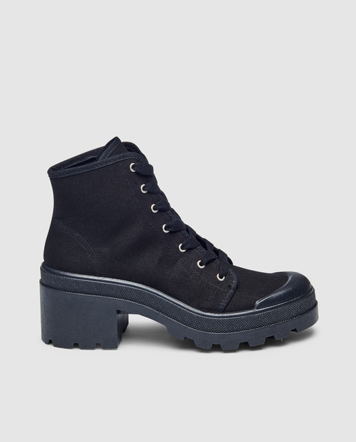 de color Coast Botines Green de mujer negro cordon con q6wIRHaX