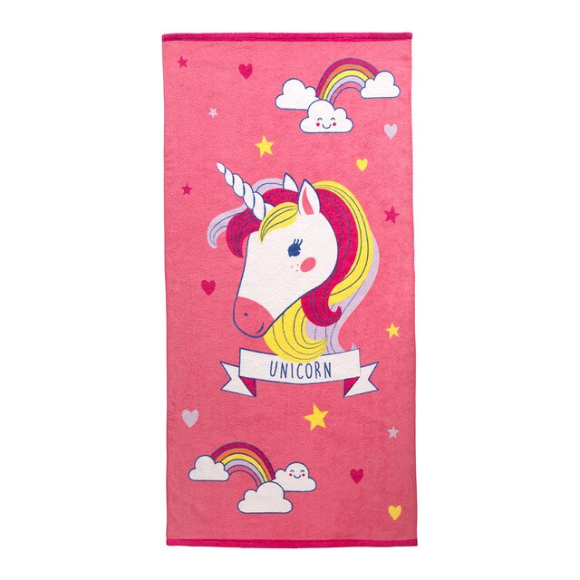 Toalla De Playa Infantil Doble Tacto Unicorn Basics El Corte Inglés Hogar Hipercor