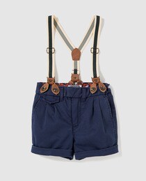 shorts with braces baby boy