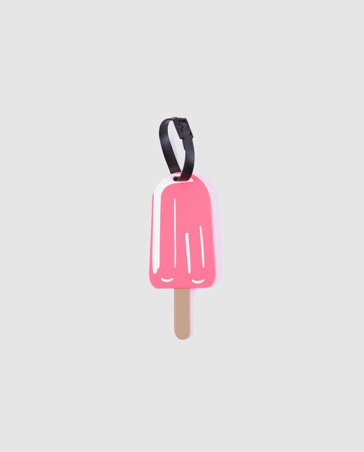 ice cream luggage tag