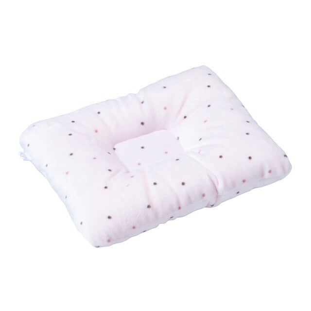 Coussin Cale-tête Cotton Juice Baby Home pois bleu ciel