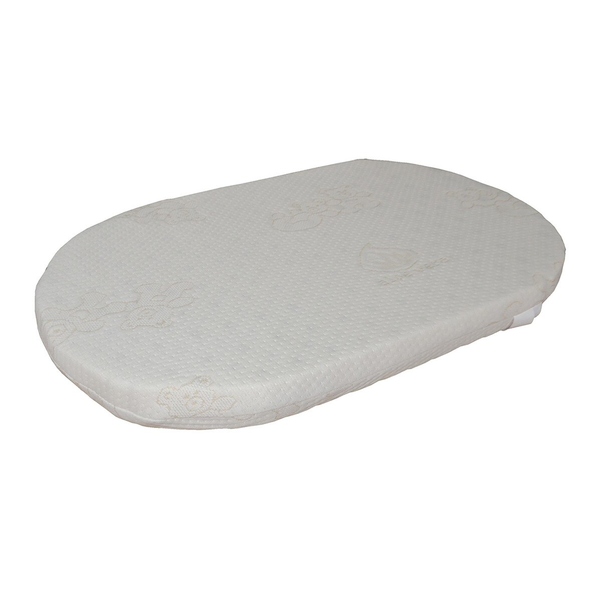 Imagem 0 de Colchão para Mini-berço de látex oval branco