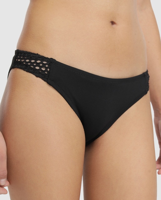 plain black bikini bottoms