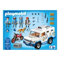 playmobil vehiculo blindado