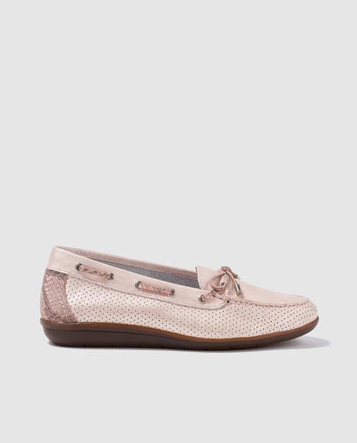 Con Color De Rosa Adorno Mocasines 24hrs Mujer Pas x8nqaX