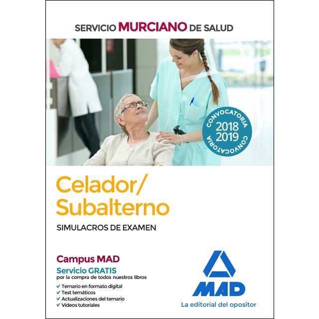 Celadores del servicio canario de salud. Simulacros de examen