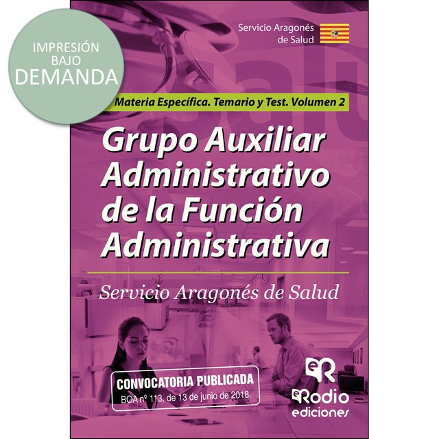 Grupo auxiliar administrativo de la funcion admtva. Sar. Materia especifica. Temario y test vol 2.pdf