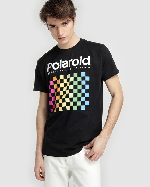 camiseta polaroid