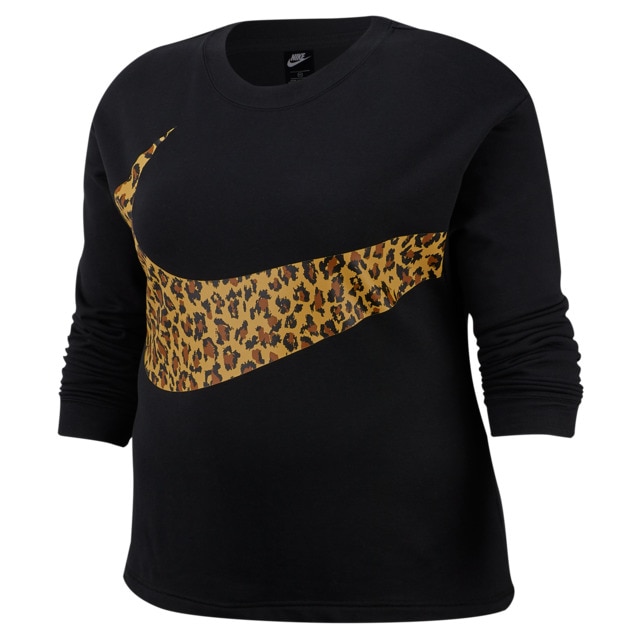 nike womens plus crew neck long sleeve sweatshirt