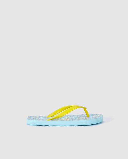 Chanclas de niña B con B print fantasía