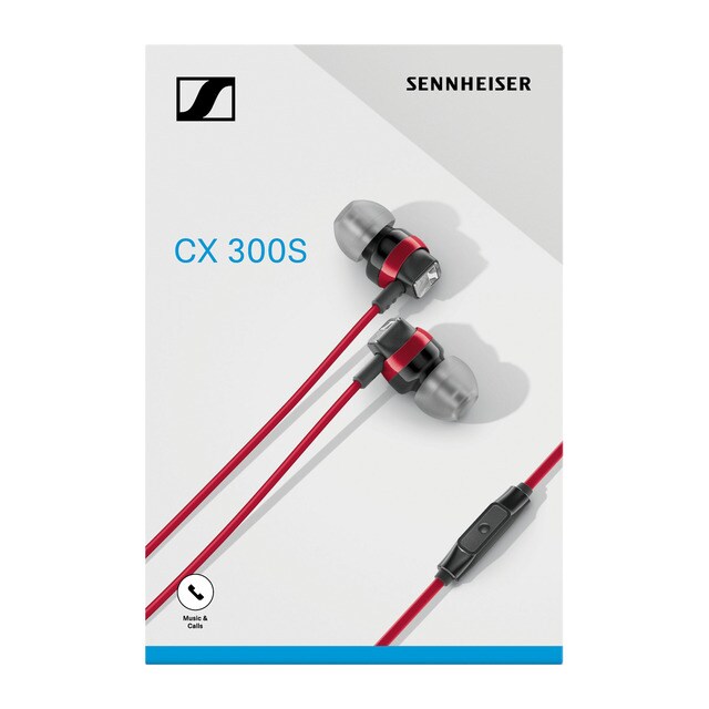 Sennheiser CX300S Red earbud headphones · Electronics · El Corte Inglés