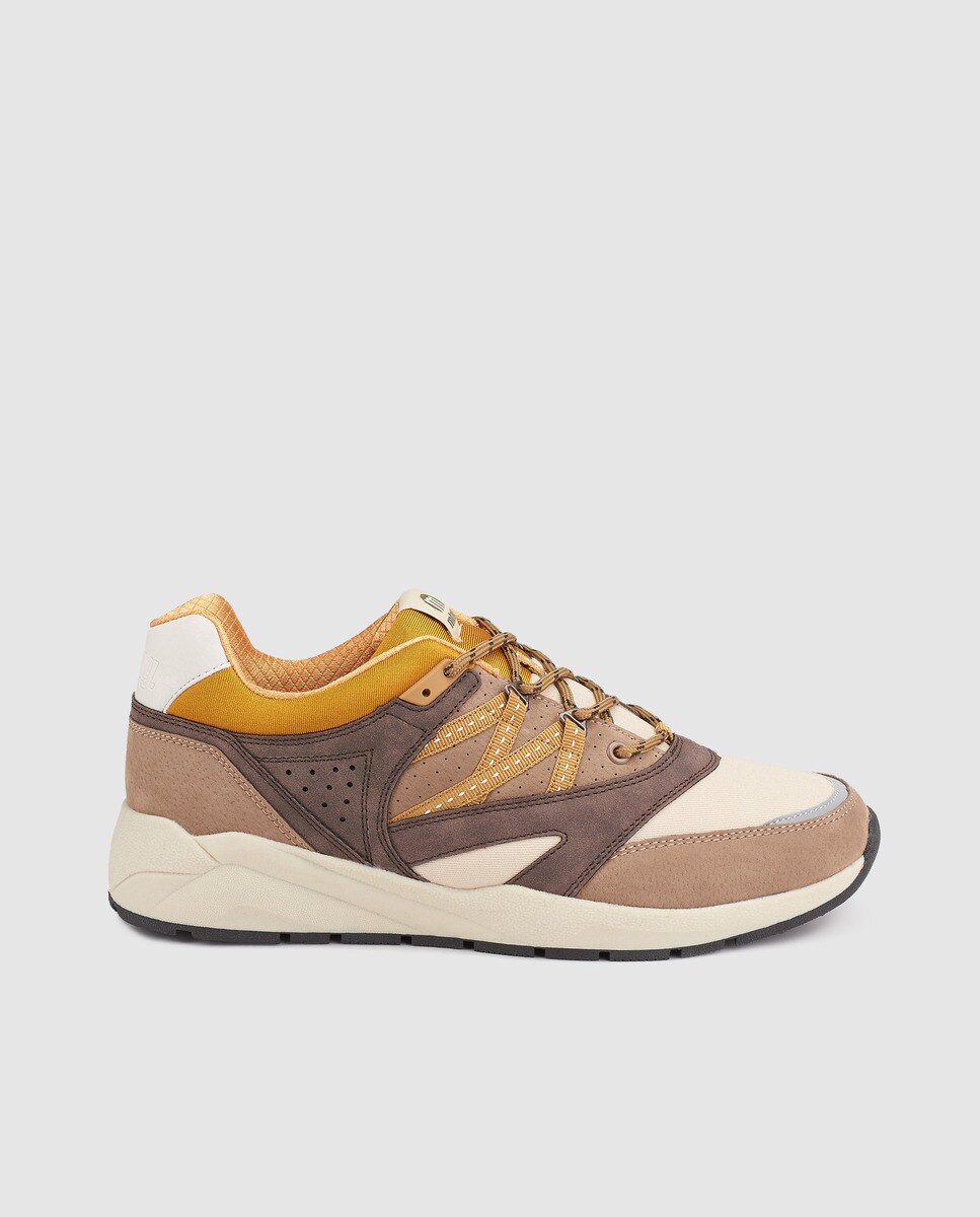Zapatillas Deportivas De Hombre Topo Color Detalles Mustang Contraste Con A WD2EHI9