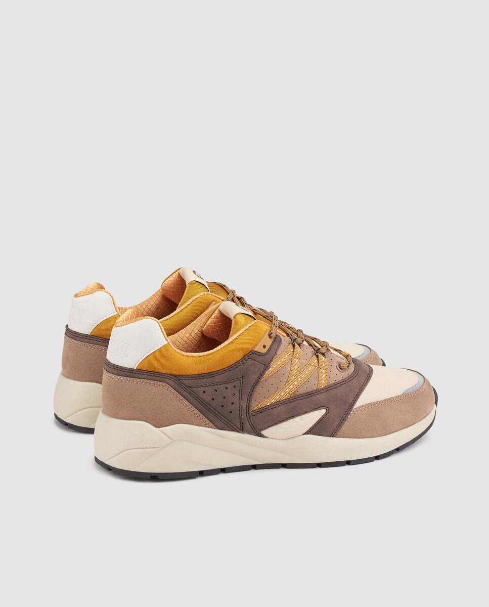 Zapatillas Deportivas De Hombre Topo Color Detalles Mustang Contraste Con A WD2EHI9