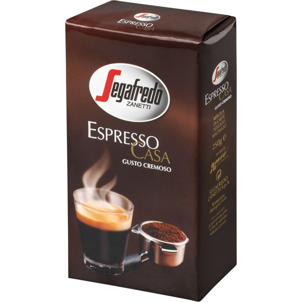 Espresso Casa café molido natural paquete 250 g · SEGAFREDO
