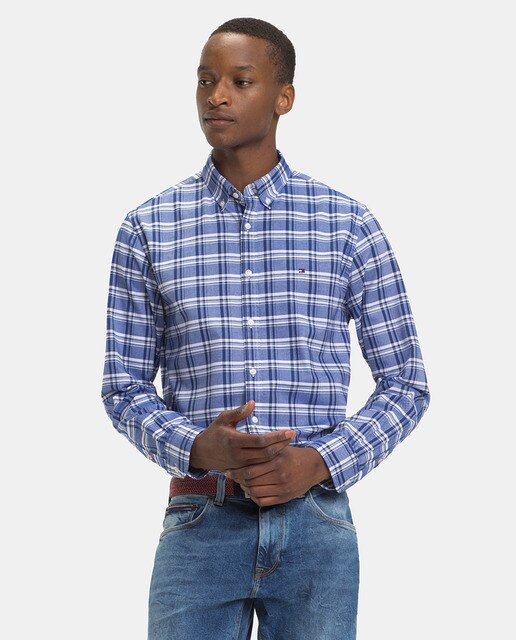 tommy hilfiger men's oxford shirt