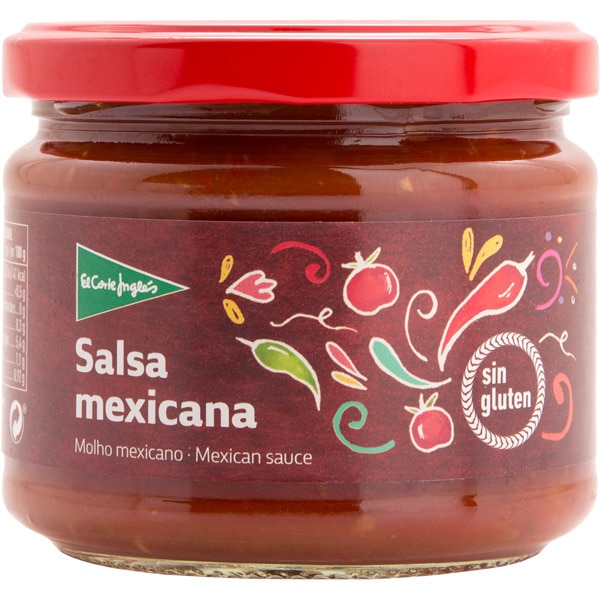 salsa mexicana sin gluten tarro 315 g · EL CORTE INGLES · Supermercado