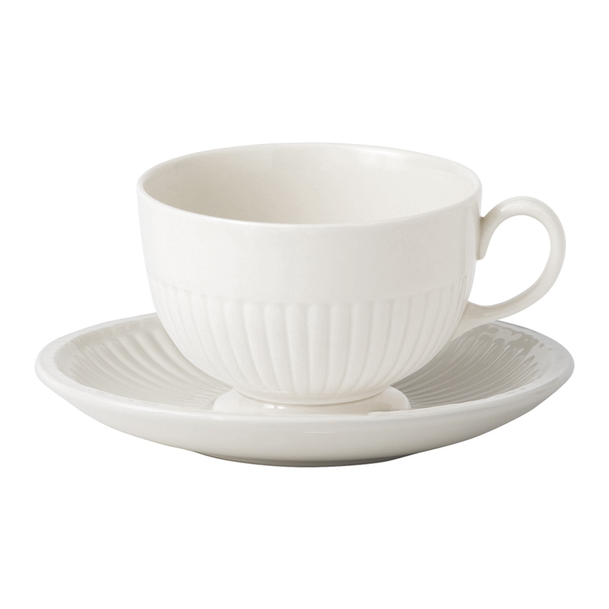 Wedgwood - Taza De Desayuno Con Plato Edme Blanco En Oferta Wedgwood - Taza De Desayuno Con Plato Edme Wedgwood.