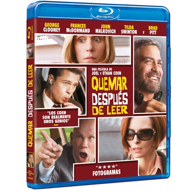 Quemar después de leer (Blu-Ray).