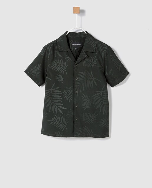 armani green shirt