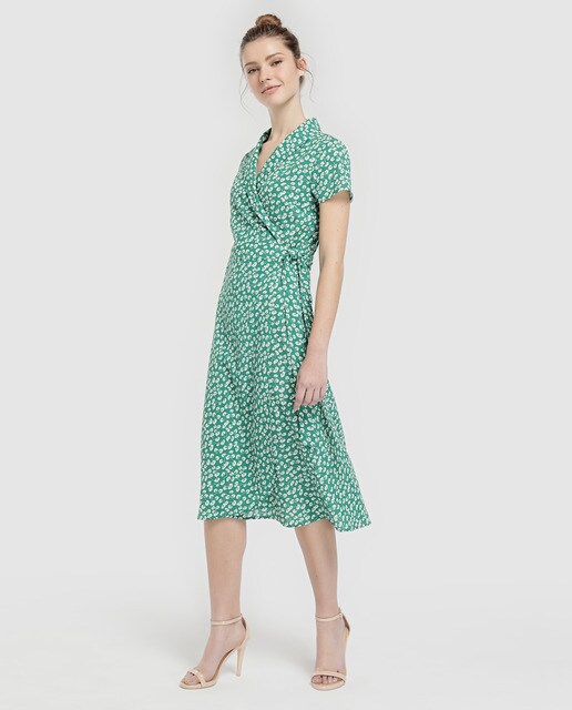 robe cache coeur a fleur
