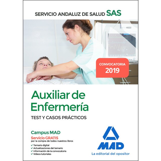 Auxiliar enfermería del servicio andaluz de salud. Test y casos prácticos.pdf