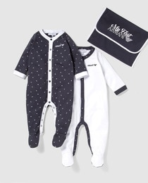 armani baby rompers