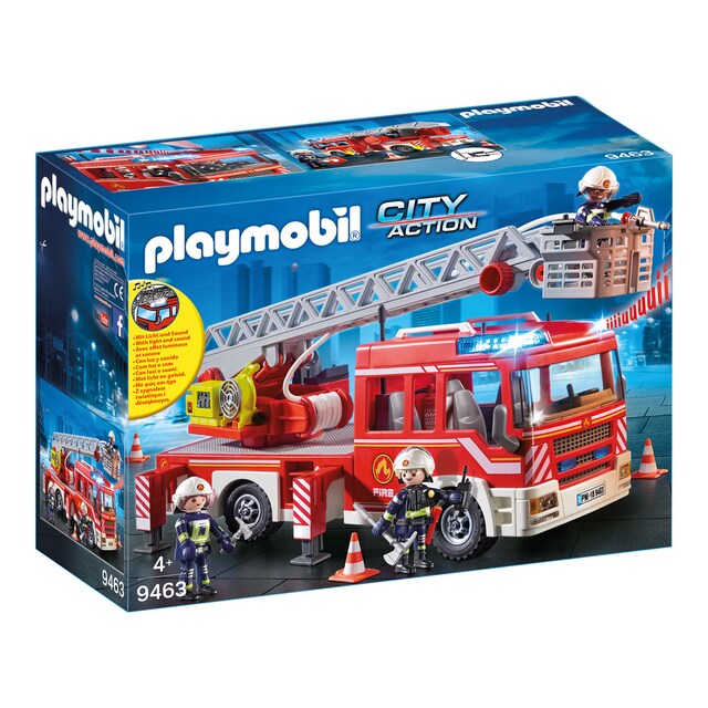 Camión de Bomberos con Escalera Playmobil City Action