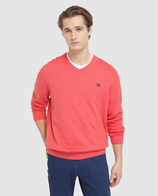 coral sweater mens