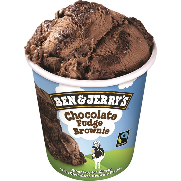 Fudge brownie chocolate icecream tub 500 ml · BEN & JERRY'S