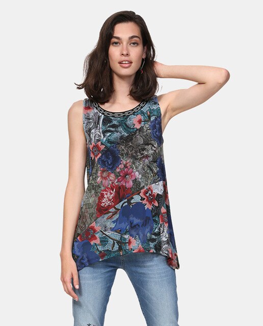 Camisetas El Inglés Moda · Desigual Corte Mujer wBaxqr06RB