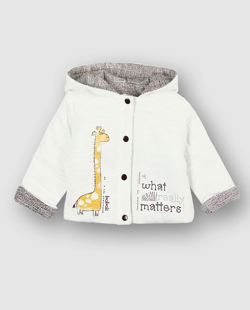 Reversible Capucha Moda Con Boboli Bebé De Niño · Chaqueta wqI6O6