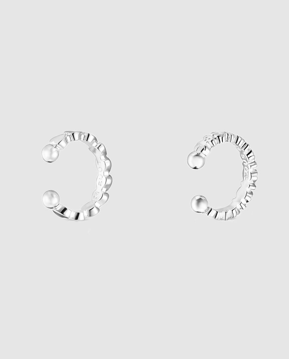 ear cuff plata el corte ingl�s