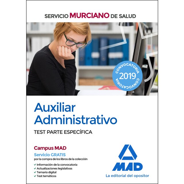Auxiliar administrativo del servicio murciano de salud. Test parte específica.pdf