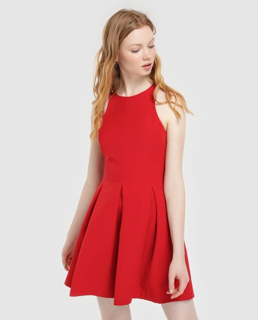 coast halter neck dress