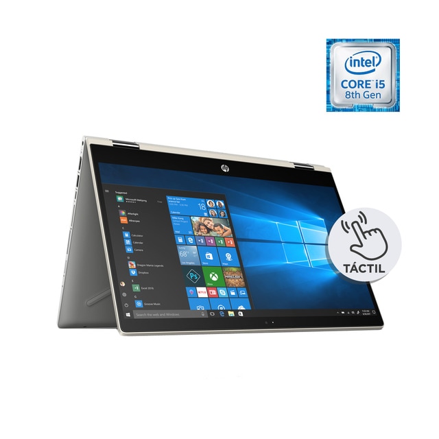 Convertible HP Pavilion x360 14-cd0012ns, i5, 12 GB, 256 GB SSD, GeForce MX130 2 GB