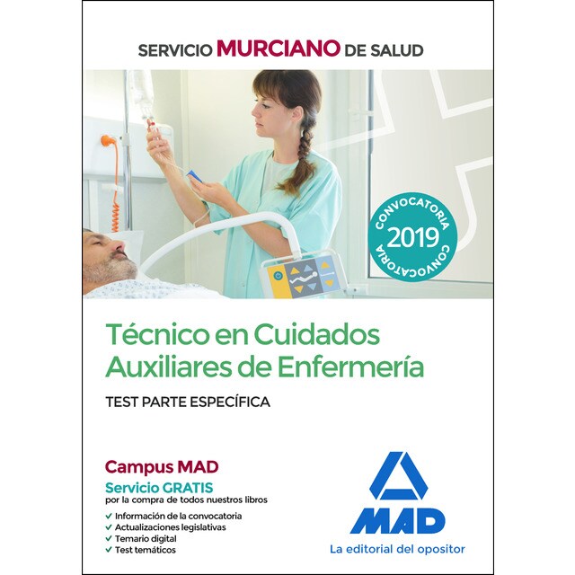 Técnico en cuidados auxiliares de enfermería del servicio murciano de salud. Test parte específica.pdf
