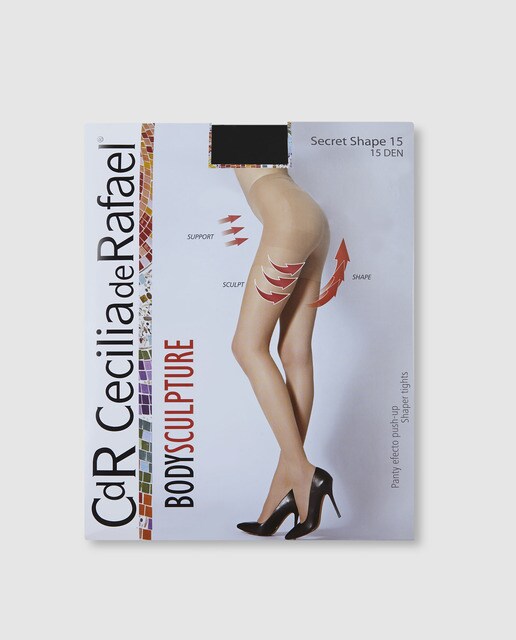 Collants moldadores push-up 15D