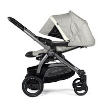 Coche de paseo trío Peg Pérego Book 51 S Titania Elite Luxe Pure grisnegro Coche de paseo trío Peg Pérego Book 51 S Titania Elite Luxe Pure grisnegro
