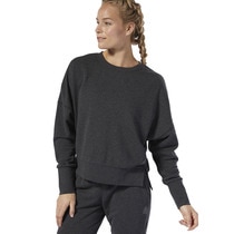 sudadera reebok crossfit mujer plata