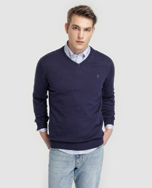 izod men's v neck sweaters