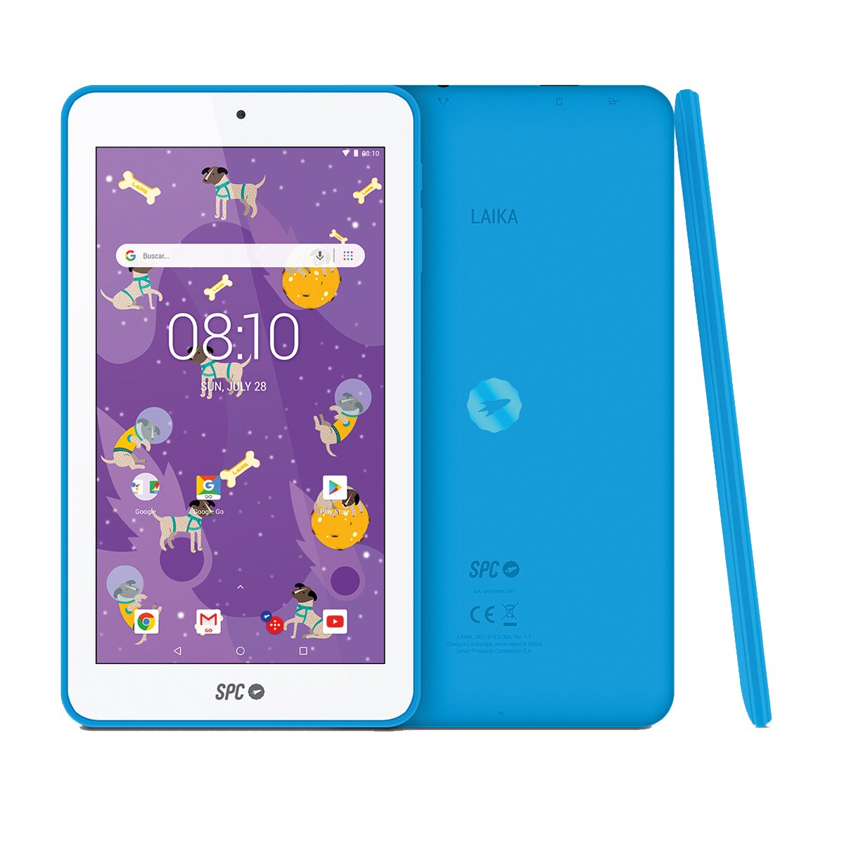 Tablet SPC Laika 17,78 cm (7") 8 GB Azul