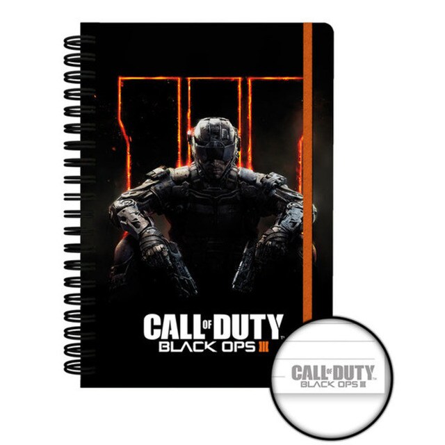 Cuaderno Tapa Dura A5 Call Of Duty Black Ops 3