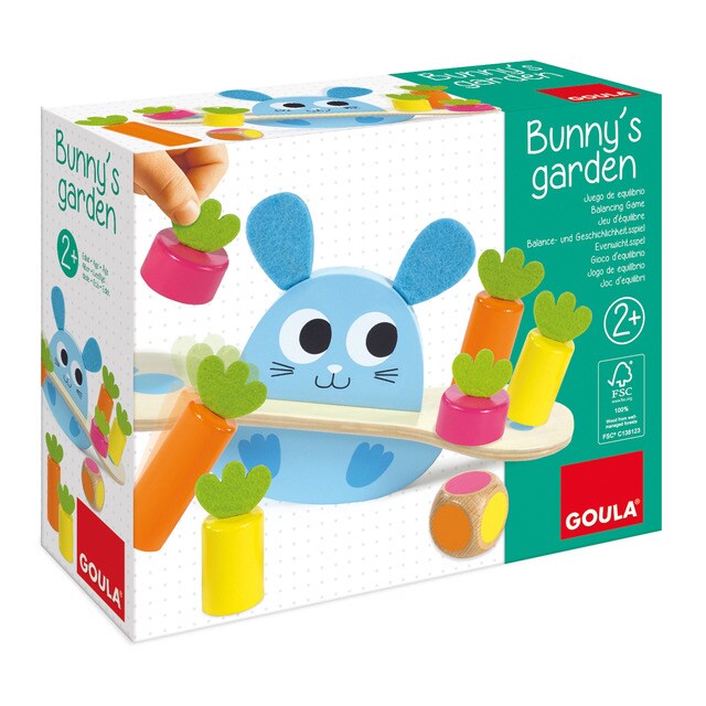 El jardín de Bunny juguete de madera