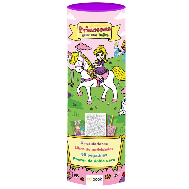 Color por un tubo. Princesas.pdf