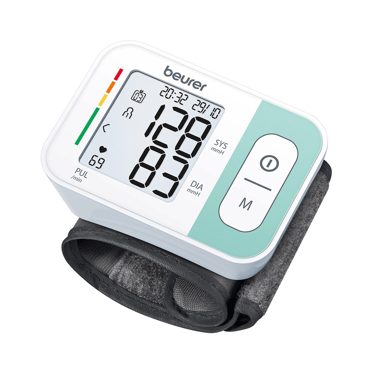 Beurer – Tensiómetro de muñeca Beurer SR-BC1 con pantalla LCD de fácil lectura.