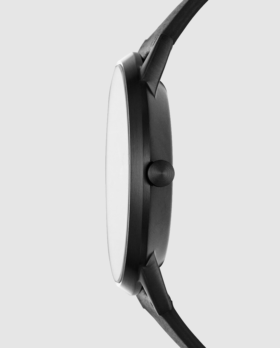 De Piel Skagen Kristoffer Hombre Jfc35tl1uk Reloj Negro De Piel Skagen Kristoffer Hombre Jfc35tl1uk Reloj Negro