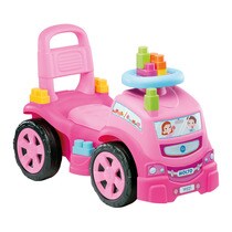 Correpasillos camión 3 en 1 Rosa