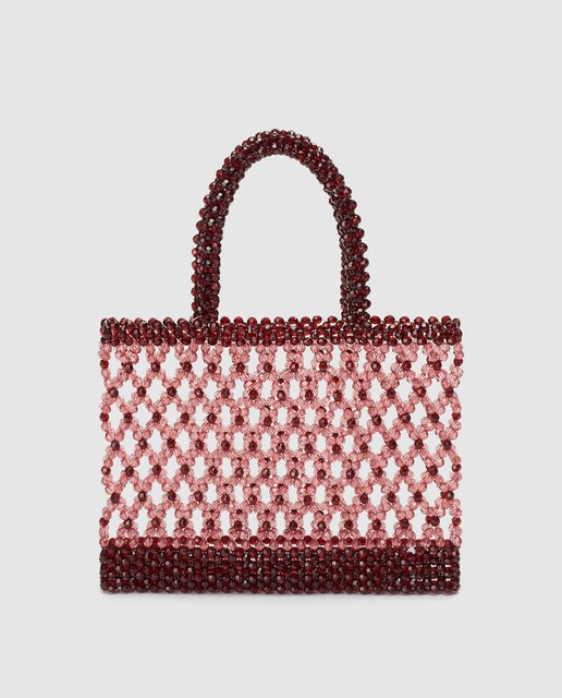 coral tote
