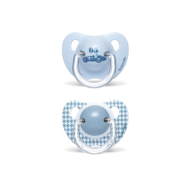 Tommee TIPPEE FUNKY ROSTRO CHUPETES de látex 6-12 M